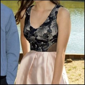 Black and Pink Dress